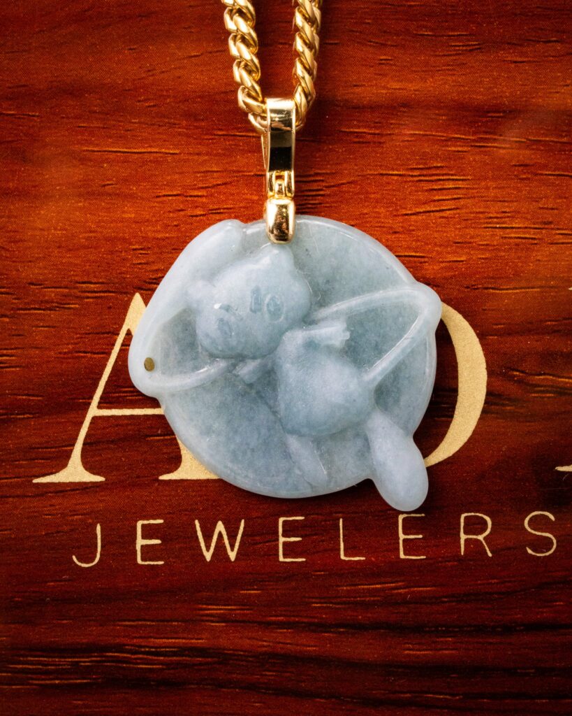 Mystical Creature Jade Pendant
