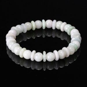 Spacer Bead Jade Bracelet