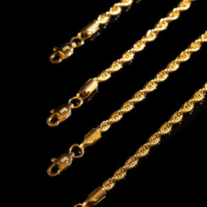 Gold Thick Rope Chain