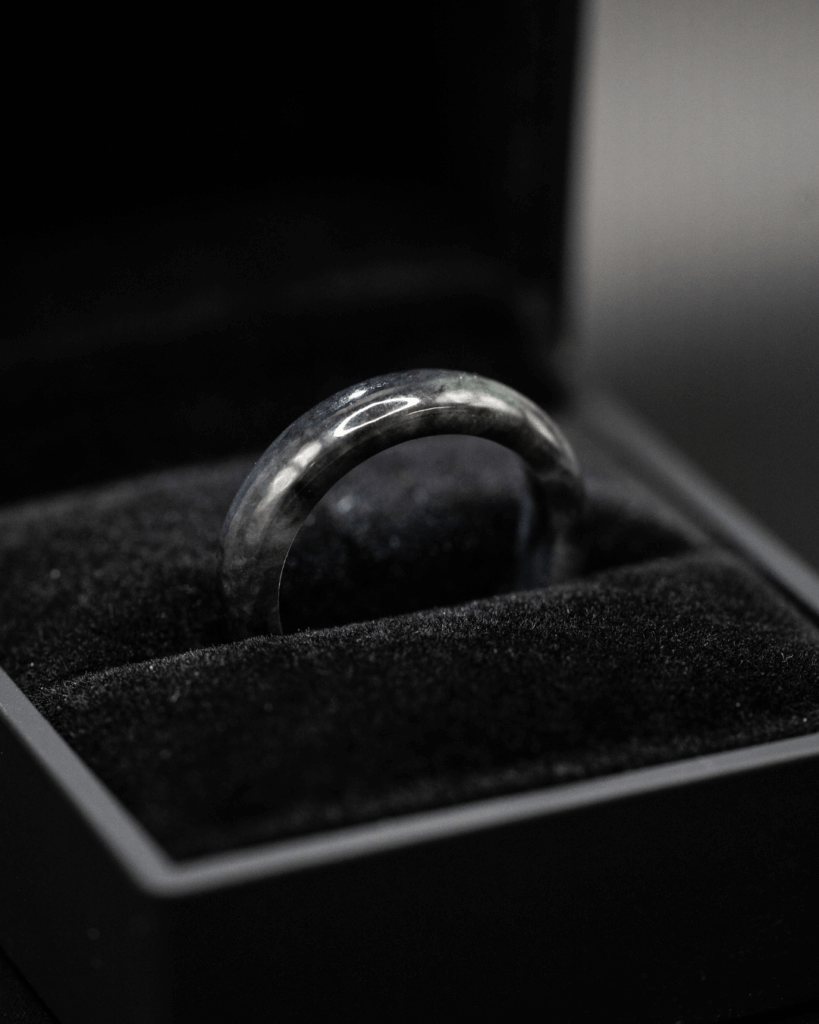 Ring - Black Jade