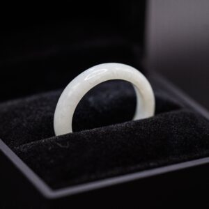 Ring - White Jade