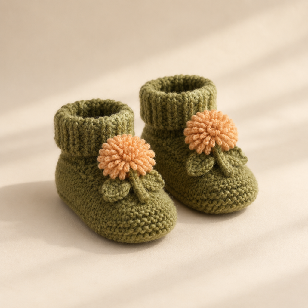 Dandelion Bootie Pair