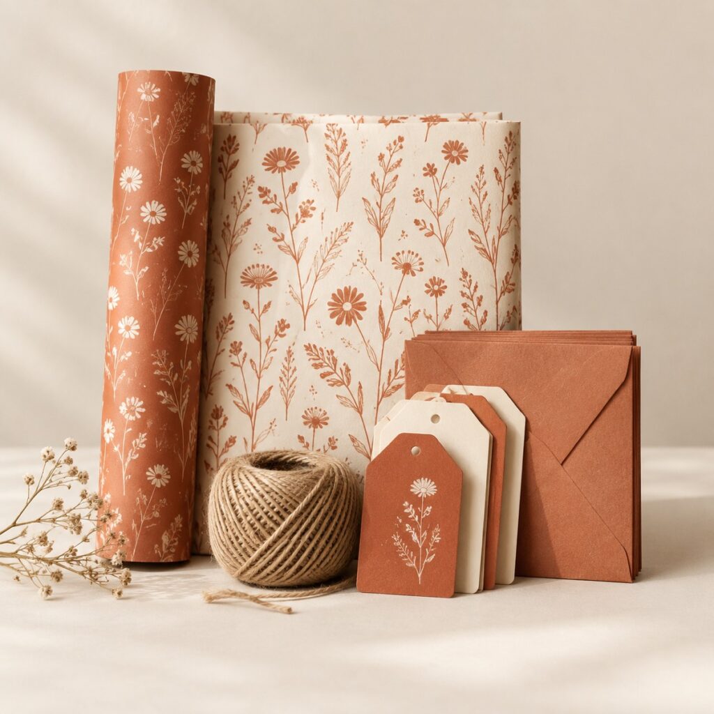 Meadow Gift Wrap Set