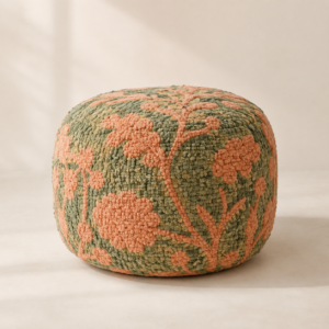 Moss Garden Pouf