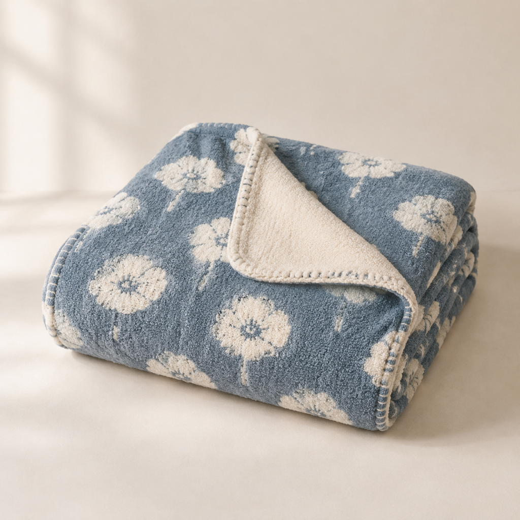 Poppy Pocket Blanket