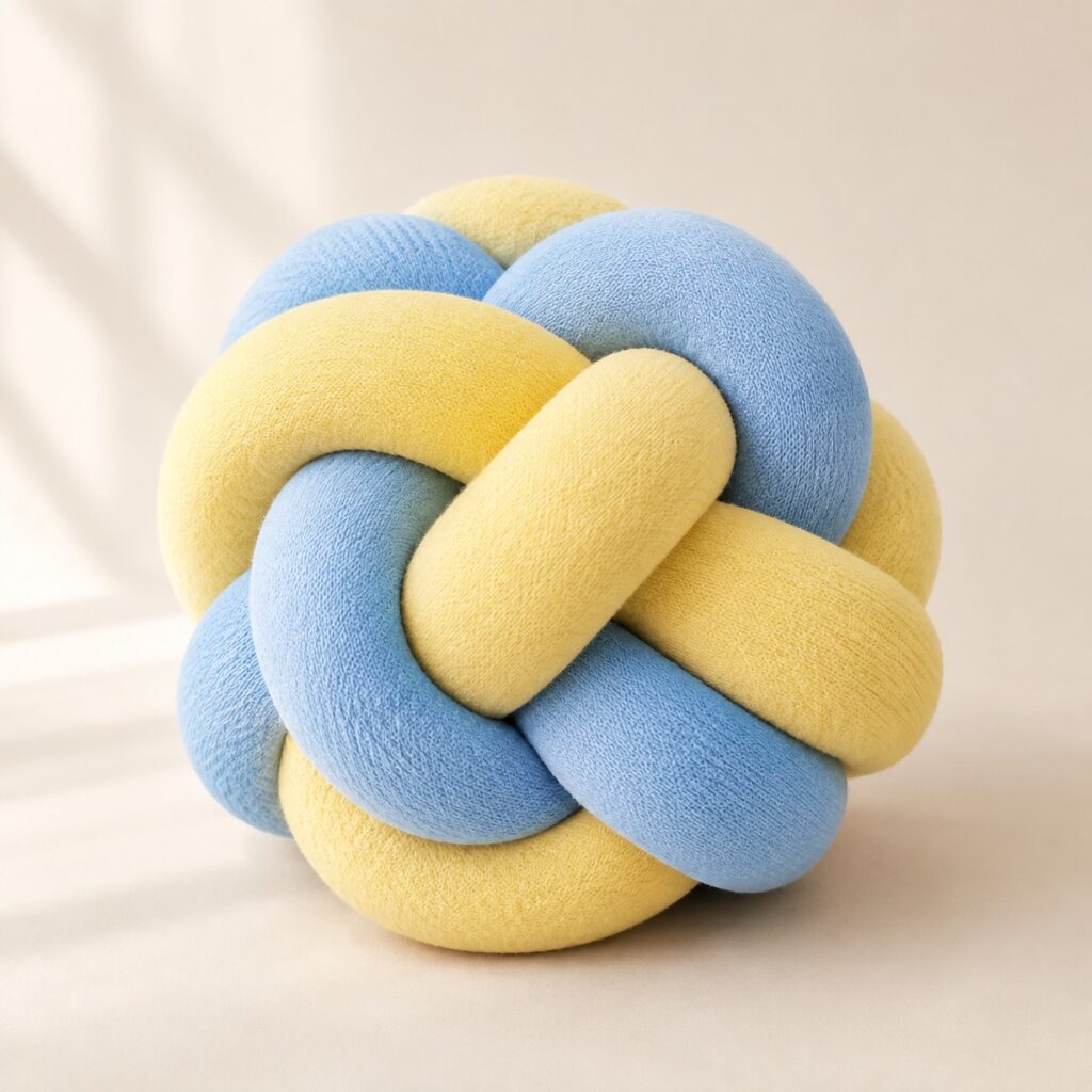Sunroom Knot Cushion