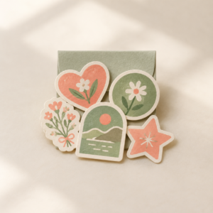 Tiny Thanks Sticker Set